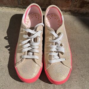 LIKE NEW Sparkly Keds